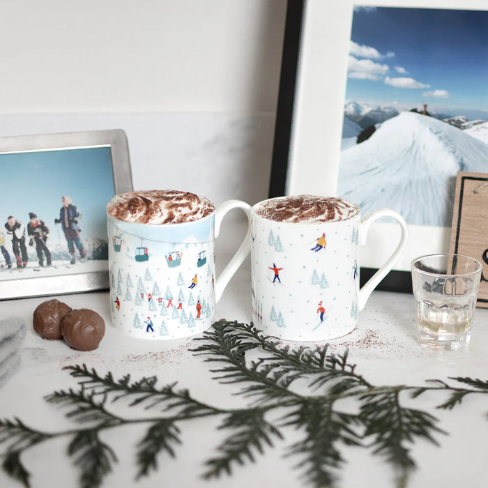 Sophie Allport Skiing On the Piste Mug