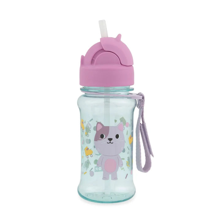 Skip Hop Besties Squad Straw Bottle Cat