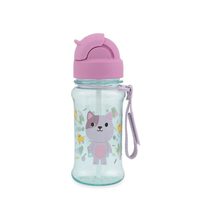 Skip Hop Besties Squad Straw Bottle Cat