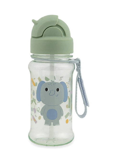 Skip Hop Besties Squad Straw Bottle Elephant