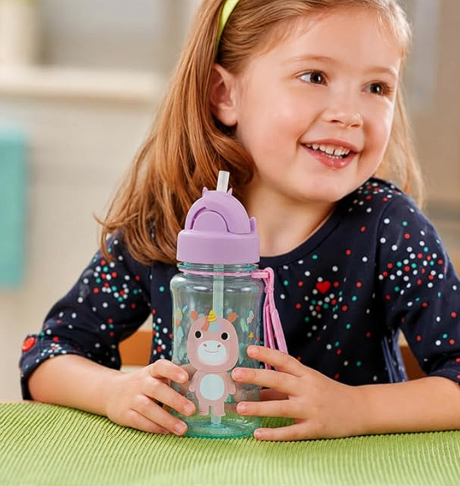 Skip Hop Besties Squad Straw Bottle Unicorn
