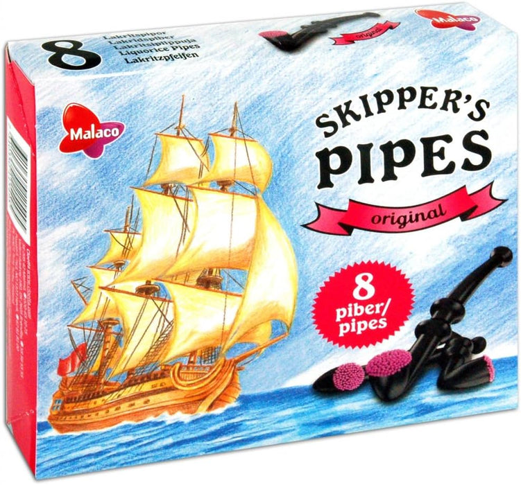 Skippers Liquorice Pipes Original 136g