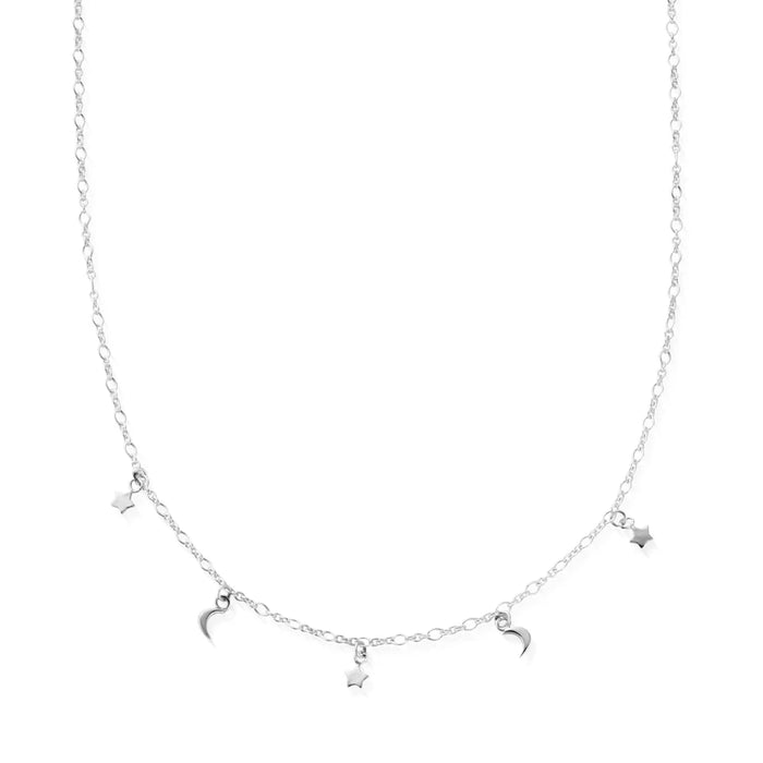 Chlobo Night Sky Necklace Silver