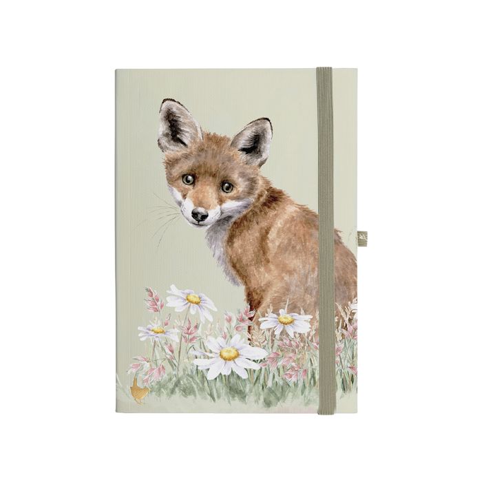 Wrendale Designs 'The Waiting Game' Fox Signature Notebook