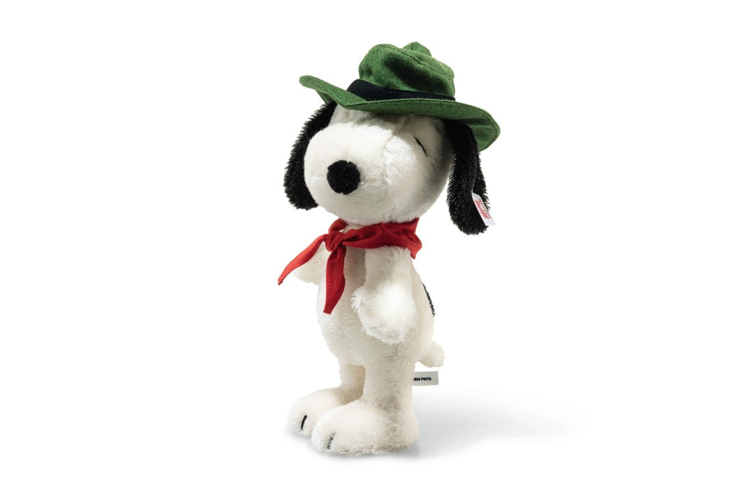 Steiff Snoopy Beagle Scout 50th Anniversary 27cm