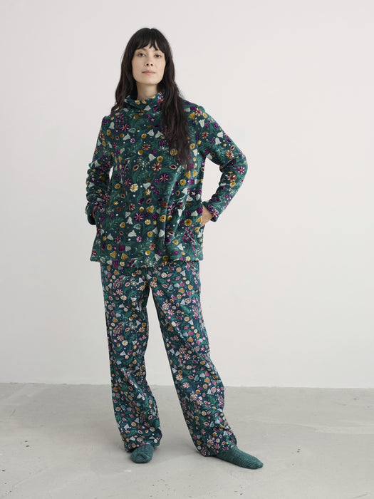 Seasalt Women's Snugsoft Hoodie In Illuminated Garden Dk Wreckage