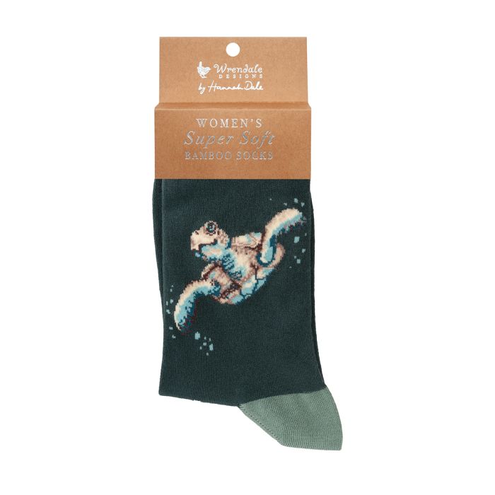 Wrendale Designs 'Swimming School' Turtle Socks