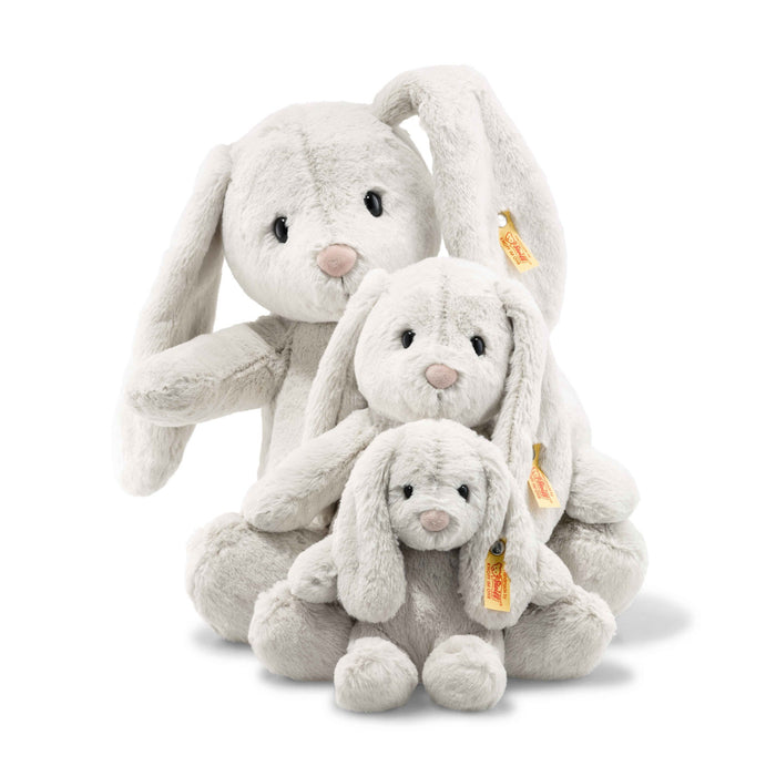 Steiff Soft Cuddly Friends Hoppie Rabbit Grey 28cm