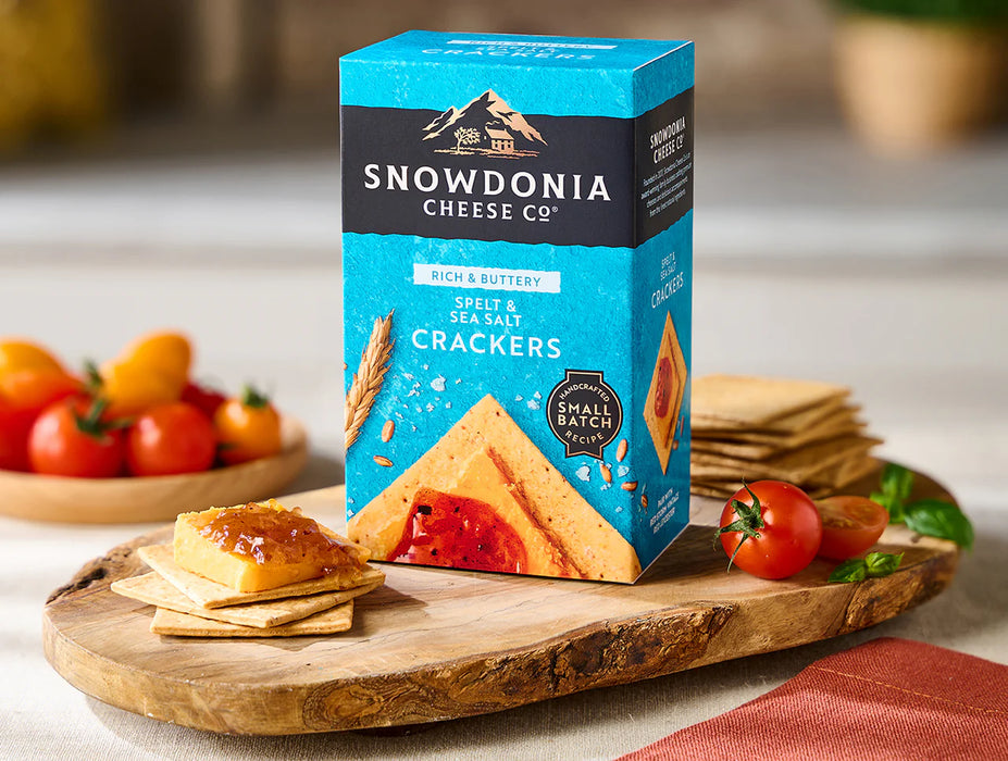 Snowdonia Cheese Company Spelt and Natural Yoghurt Crackers 100g