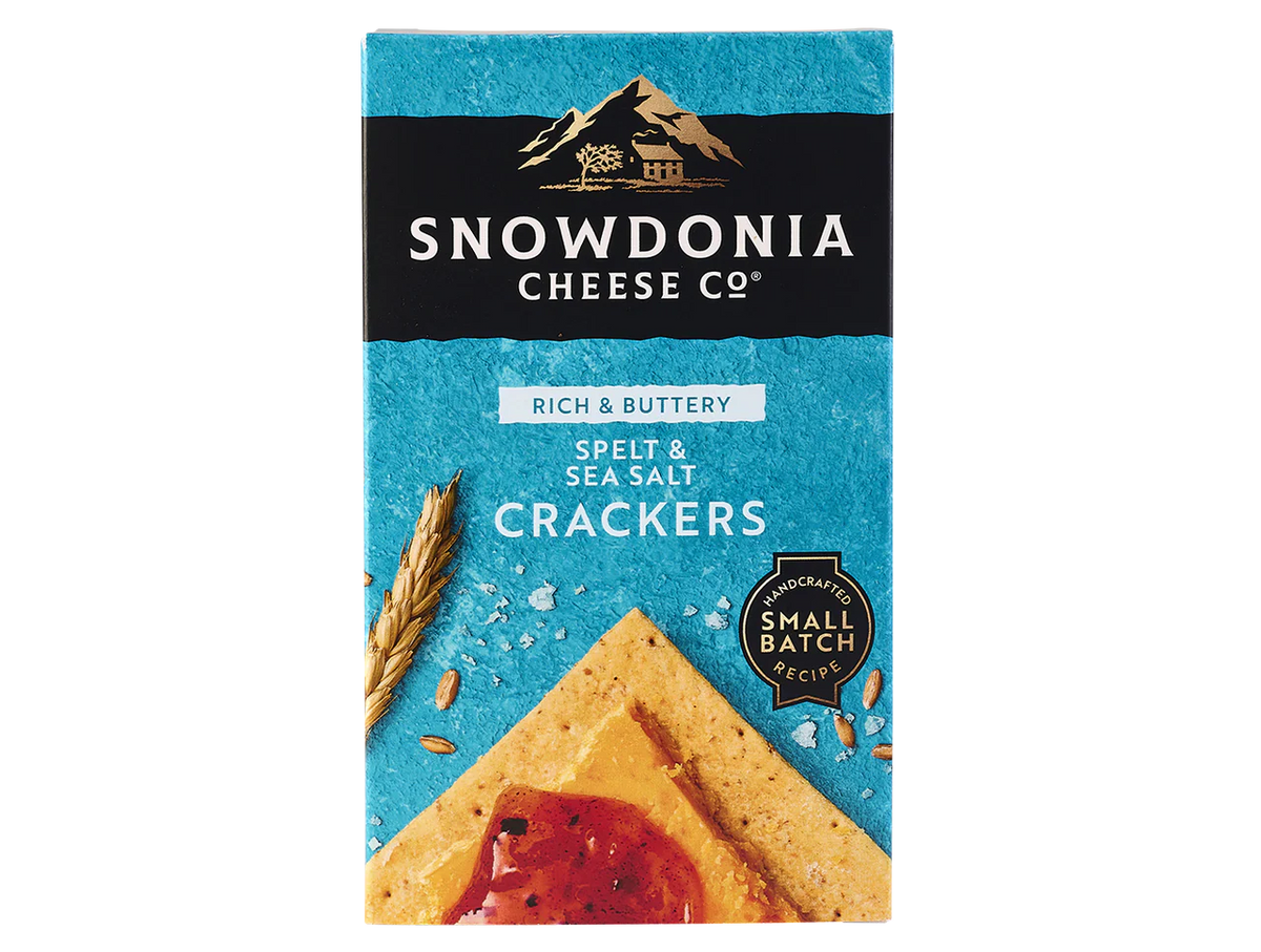 Snowdonia Cheese Company Spelt and Natural Yoghurt Crackers 100g ...