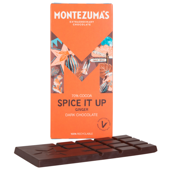 Montezuma*s Fiery Ginger Dark Chocolate Bar