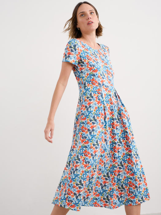 Seasalt Women's Veronica Short Sleeve In Pastel Garden Chalk