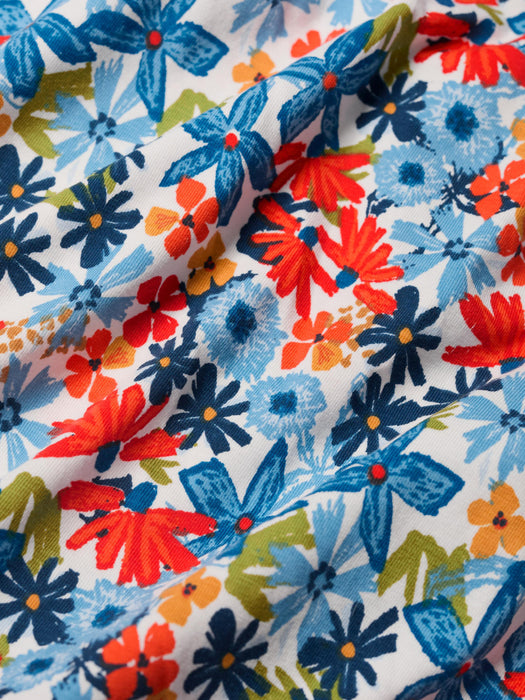 Seasalt Women's Veronica Short Sleeve In Pastel Garden Chalk