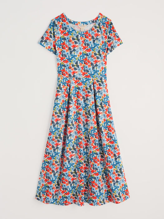 Seasalt Women's Veronica Short Sleeve In Pastel Garden Chalk