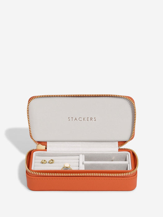 Stackers Orange Medium Travel Jewellery Box