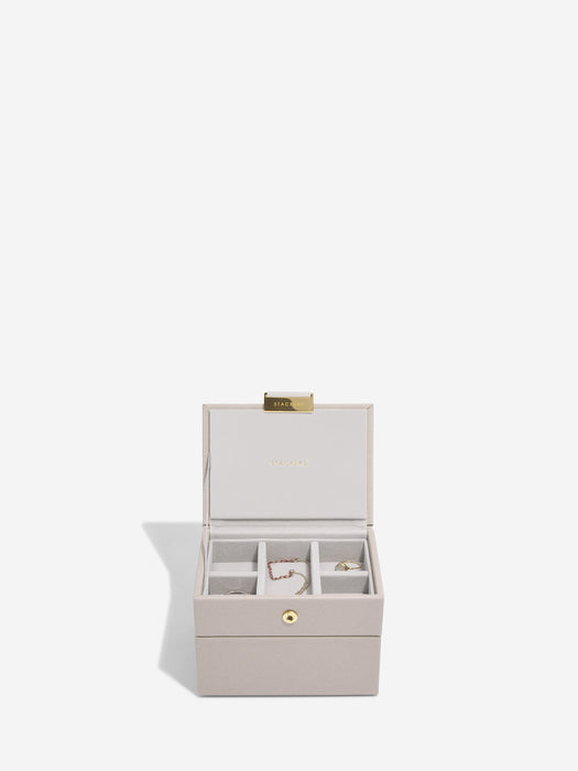 Stackers Taupe Micro Jewellery Box
