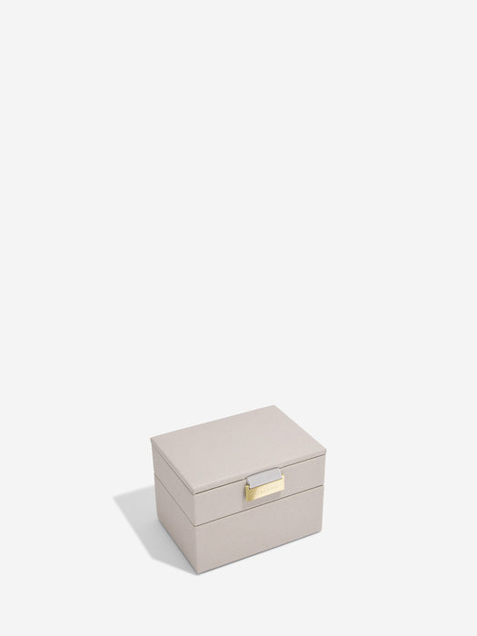 Stackers Taupe Micro Jewellery Box