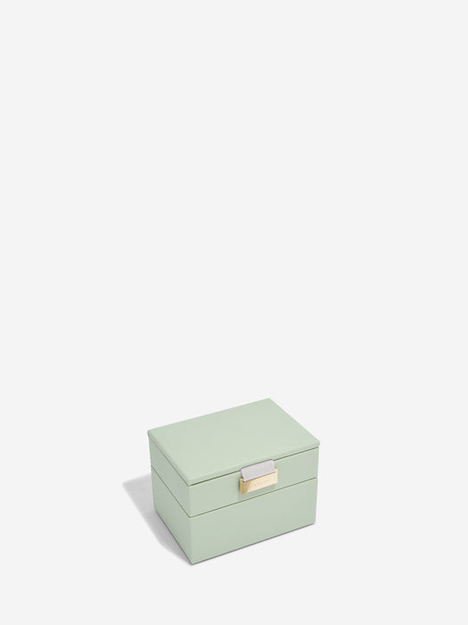 Stackers Sage Green Micro Jewellery Box