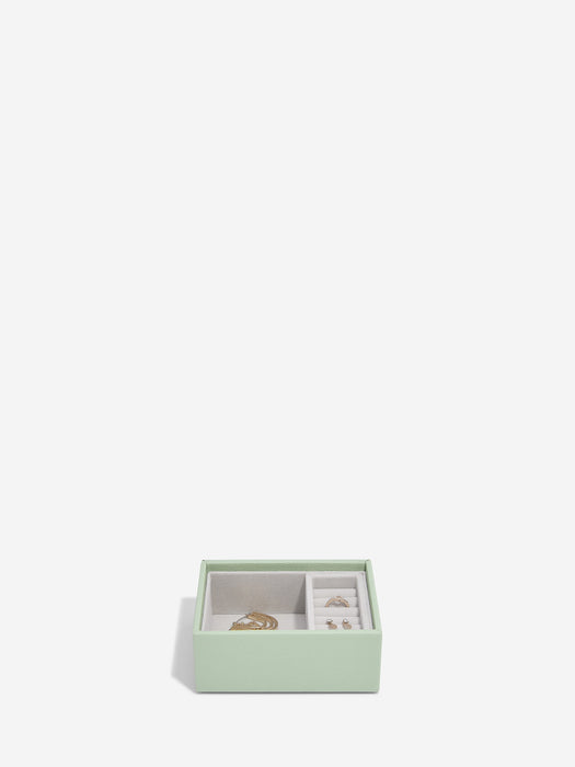 Stackers Sage Green Micro Jewellery Box