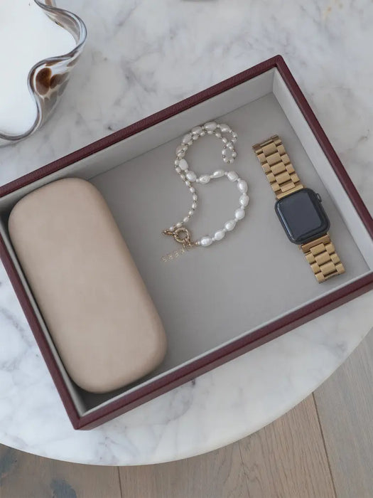 Stackers Burgundy Classic Chunky Jewellery Layer