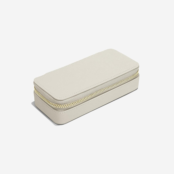 Stackers Zipped Travel Oatmeal Jewellery Box