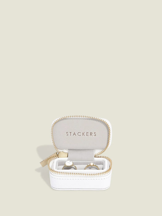 Stackers White Pebble Ring Box