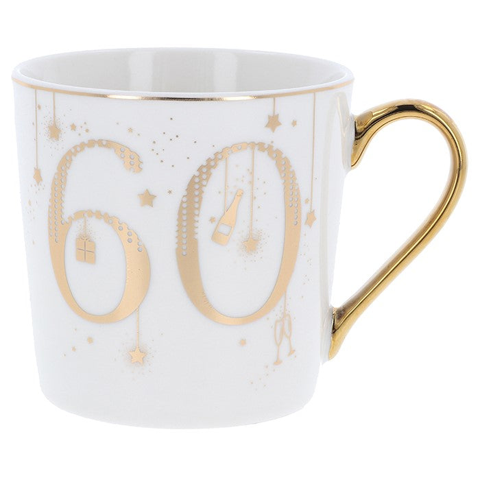 Star Birthday Collection Mug Age 60