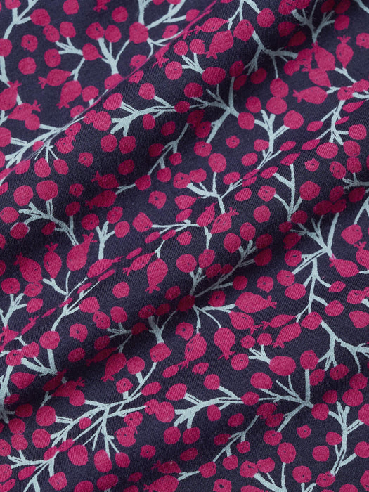 Seasalt Women's Star Chart Nightdress In Berry Branches Maritime