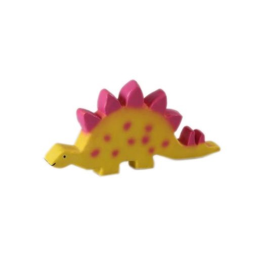 Tikiri Baby Stegosaurus Natural Rubber Toy & Teether
