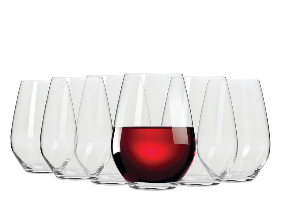 Maxwell & Williams Vino Stemless Red Wine Glasses 540ml Set Of 6