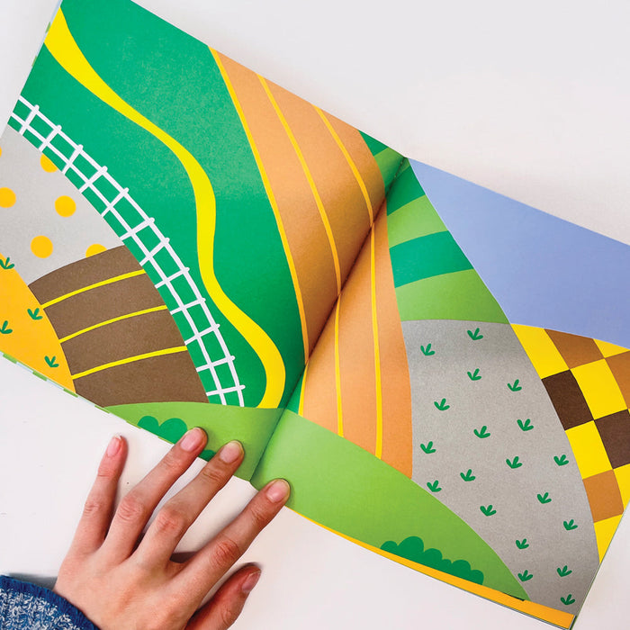 Rachel Ellen Sticker Scene And Colouring Activity Book - On The Farm