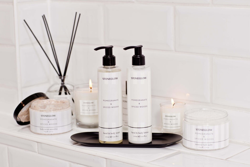Stoneglow Modern Classics Pomegranate & Spiced Woods Hand And Body Wash