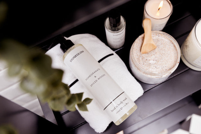 Stoneglow Modern Classics Pomegranate & Spiced Woods Hand And Body Wash