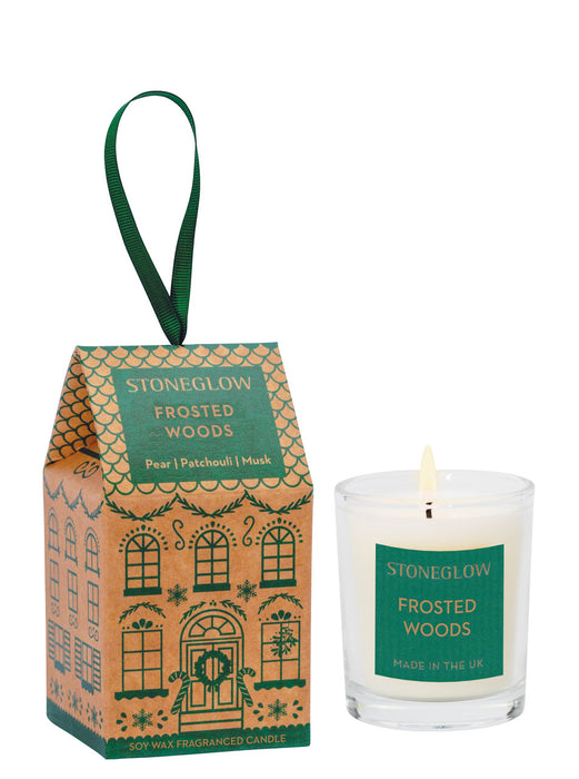 Stoneglow Seasonal Collection Frosted Woods Mini Soy Wax Scented Candle