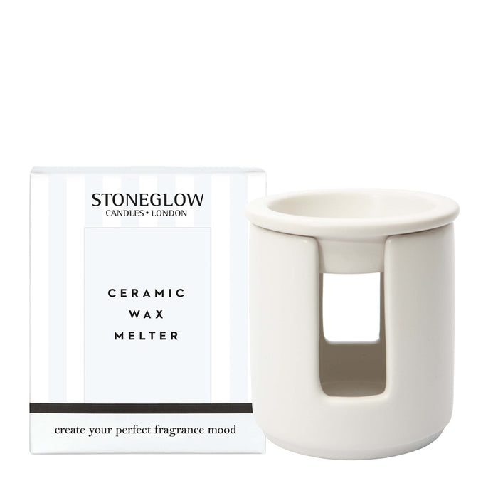 Stoneglow Modern Classics White Ceramic Wax Melter