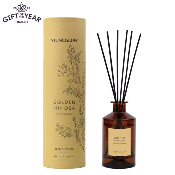 Stoneglow The Walled Garden Golden Mimosa Scented Reed Diffuser