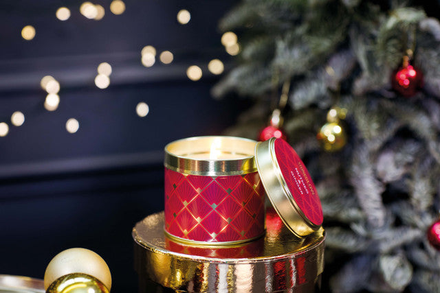 Stoneglow Seasonal Collection Nutmeg, Ginger & Spice Scented Candle Tin