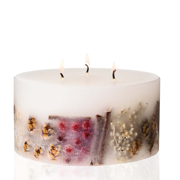 Stoneglow Seasonal Collection Nutmeg, Ginger & Spice Scented Candle 3-Wick Pillar