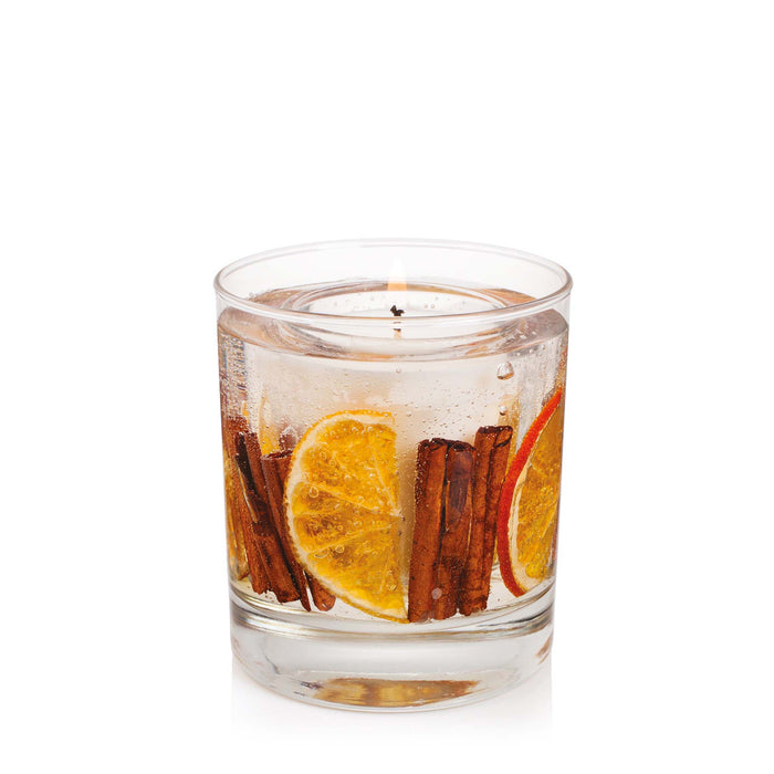 Stoneglow Seasonal Collection Cinnamon & Orange Natural Wax Scented Candle Gel Tumbler