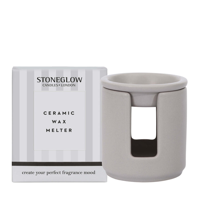 Stoneglow Modern Classics Grey Ceramic Wax Melter