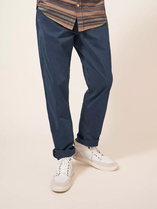 White Stuff Men's Sutton Chino Trousers Dark Navy