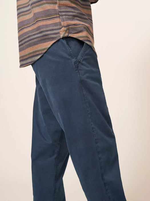 White Stuff Men's Sutton Chino Trousers Dark Navy