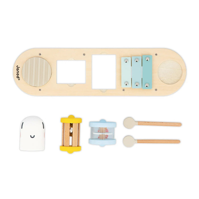 Janod Sweet Cocoon Caterpillar Musical Stand