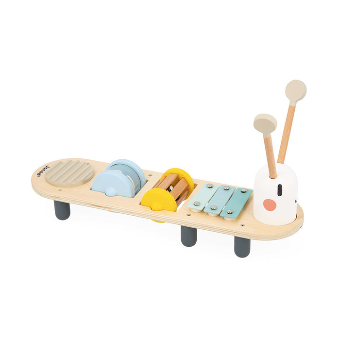 Janod Sweet Cocoon Caterpillar Musical Stand