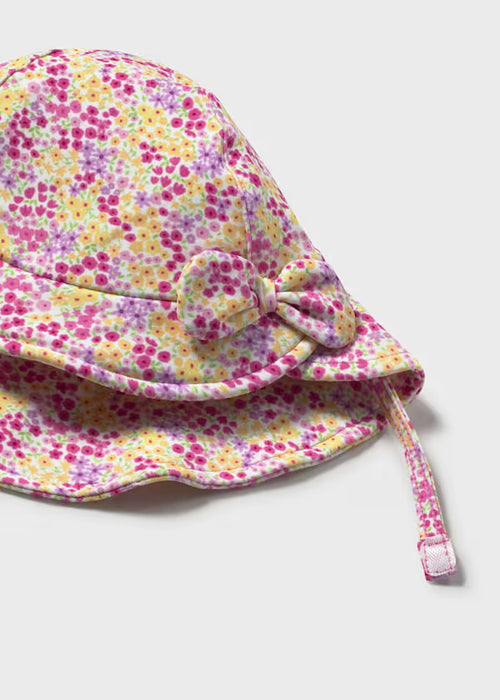 Mayoral Layette Boys Rose Bathing Bodysuit With Hat