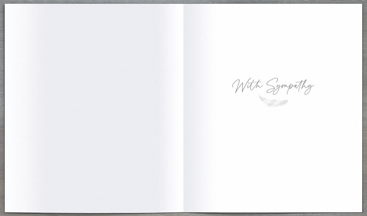 UKG Just As Angels Surround Your Loved One Now Sympathy Card