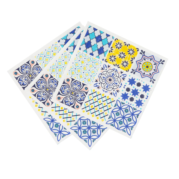 Talking Tables Moroccan Souk Blue Paper Napkins 20 Pack
