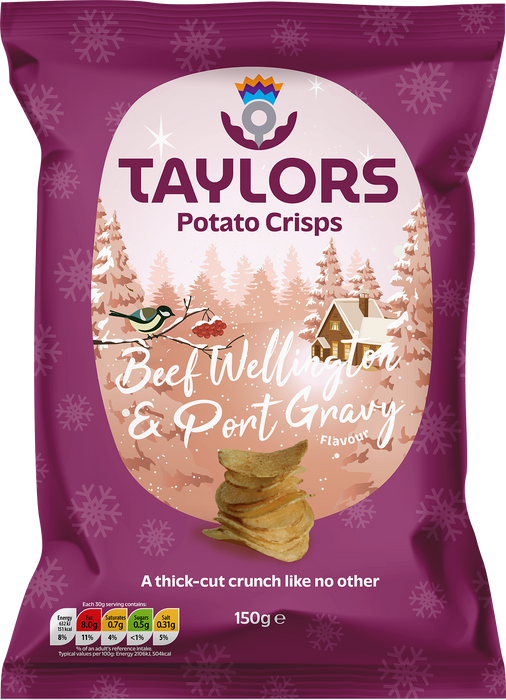Taylors Beef Wellington & Port Gravy Potato Crisps