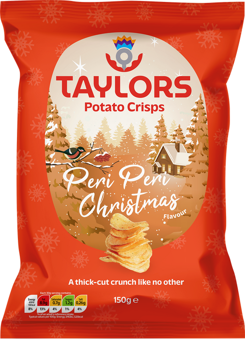 Taylors Piri Piri Christmas Potato Crisps