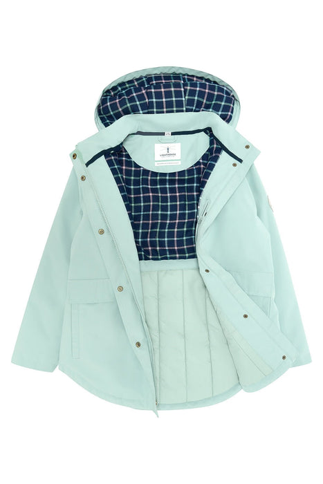Lighthouse Women's Tess Coat In Duck Egg